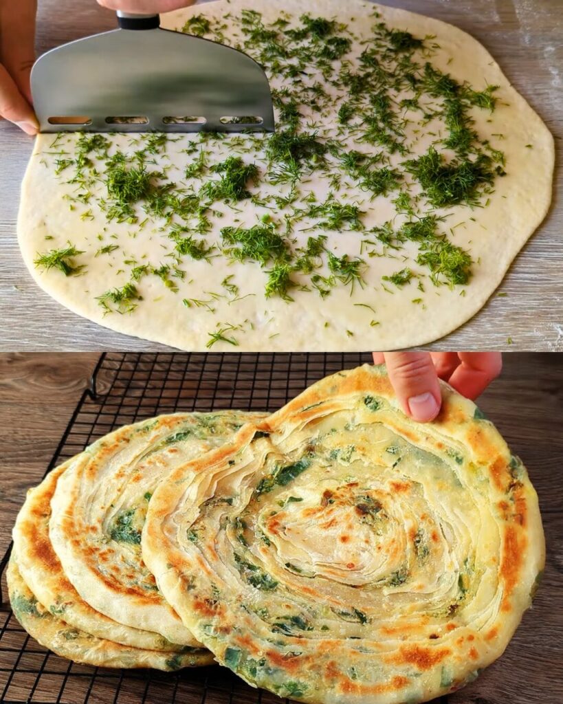 Parsley Flatbread Recipe