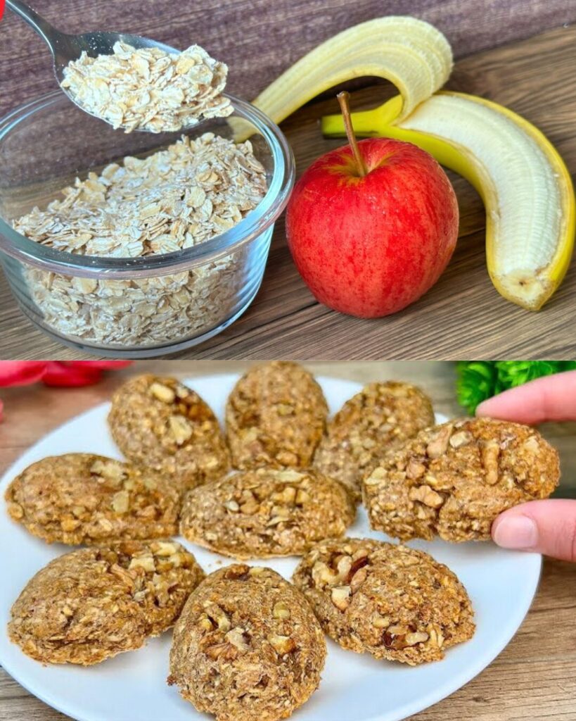 Healthy Apple Cinnamon Oatmeal with Nuts