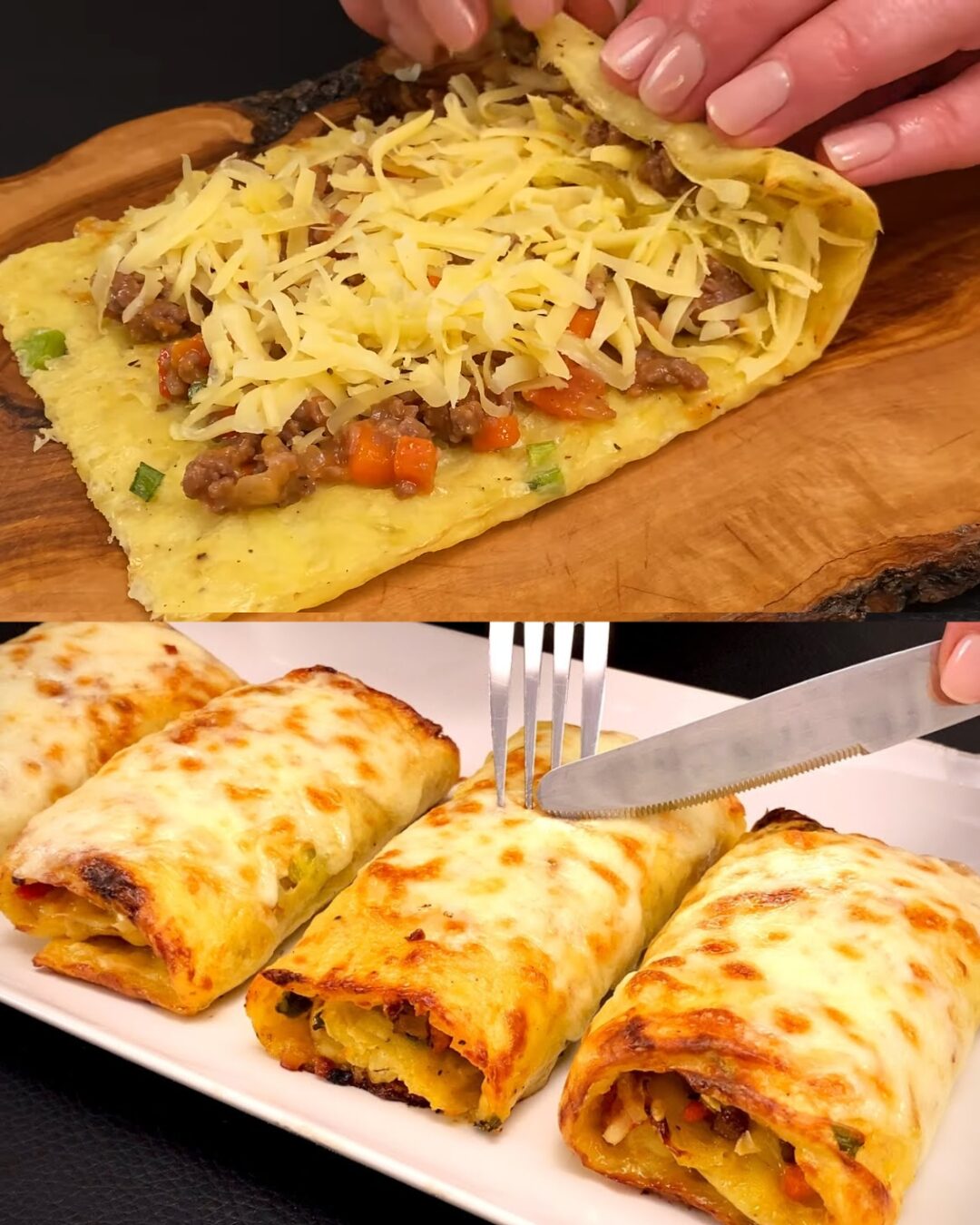 Hearty Meat & Vegetable Casserole with Creamy Dill Sauce