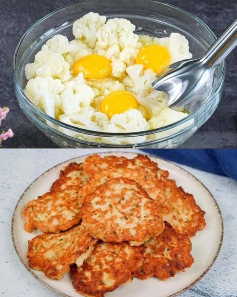 Crispy Parmesan Cauliflower Fritters: A Savory Delight