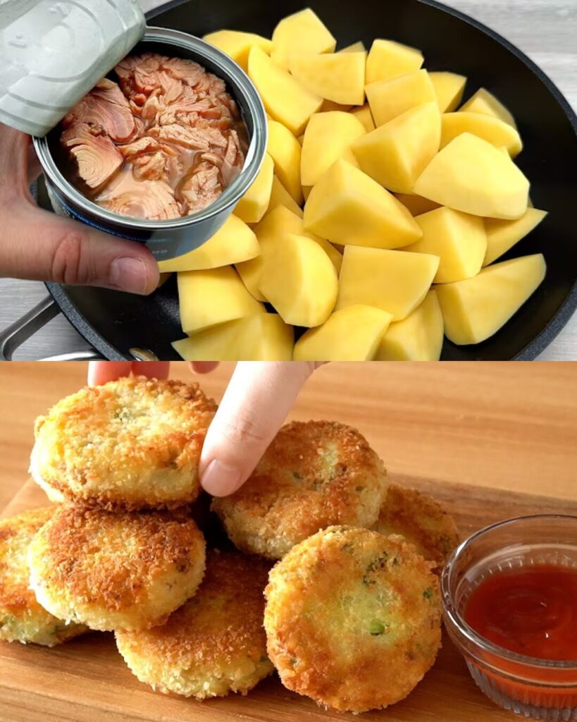 Tuna and Potato Croquettes: Crispy Golden Bites of Flavor