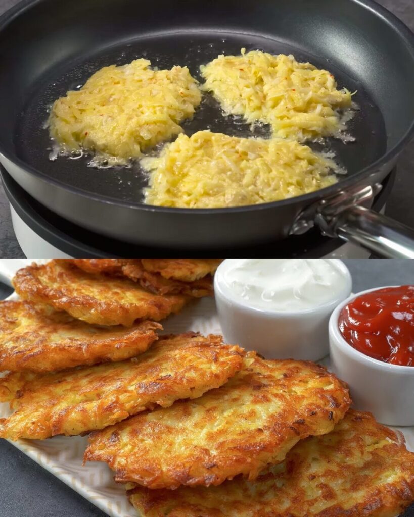 Crispy Potato Fritters Recipe