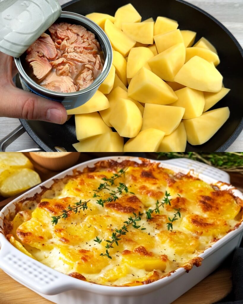 Potato Tuna Casserole