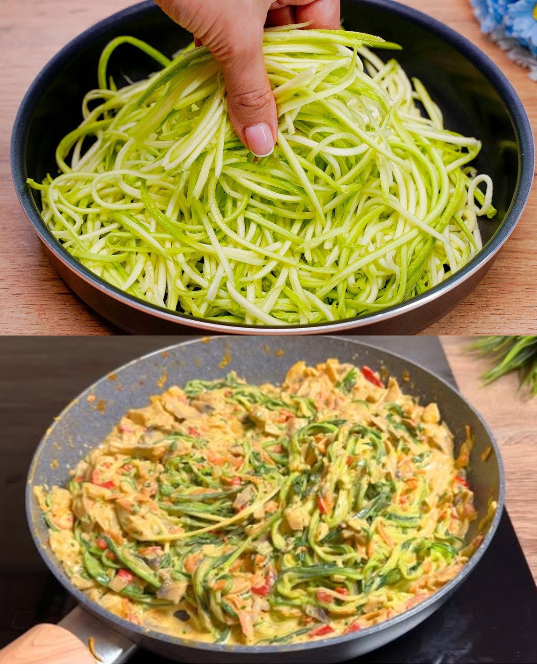 Ratatouille with Creamy Parmesan Sauce