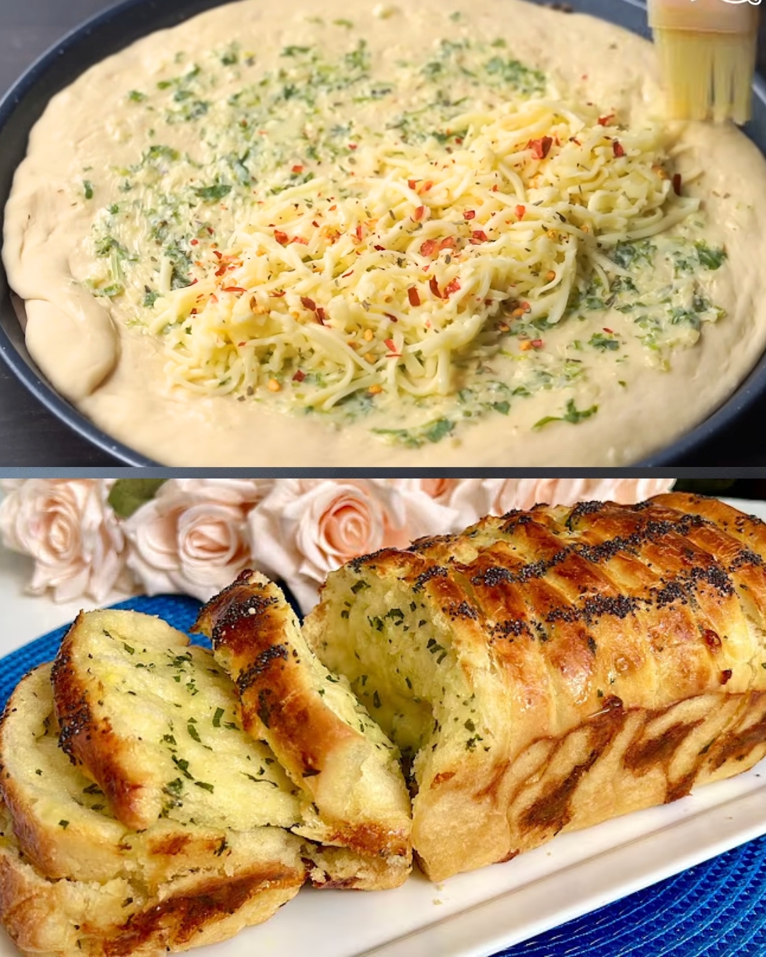 No Egg, No Oven Garlic Bread Recipe
