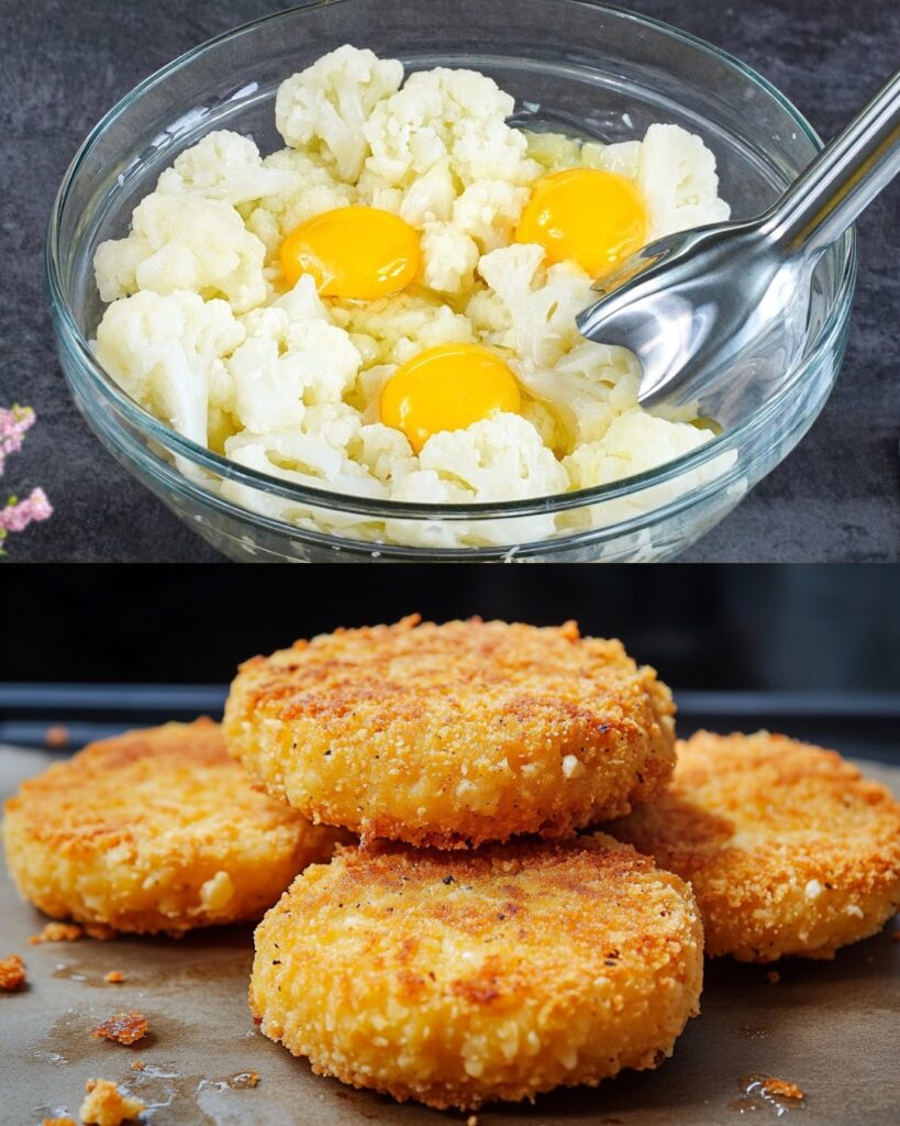 Cauliflower and Potato Mash with Crispy Topping