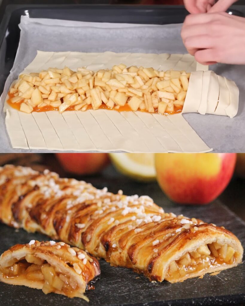 Apple Puff Pastry Tart
