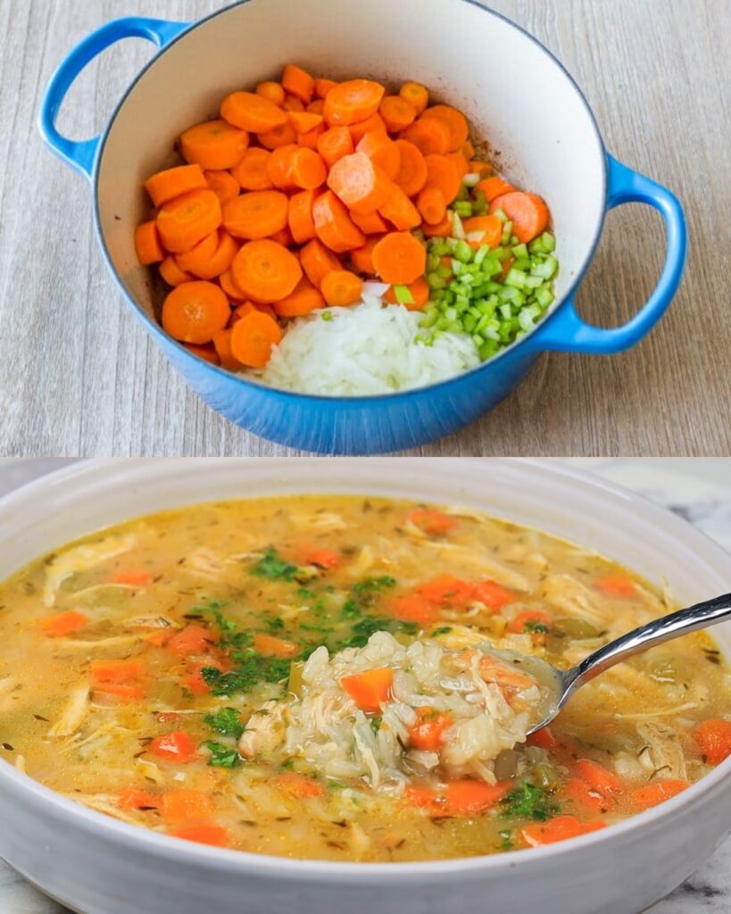 Homemade Chicken and Rice Soup