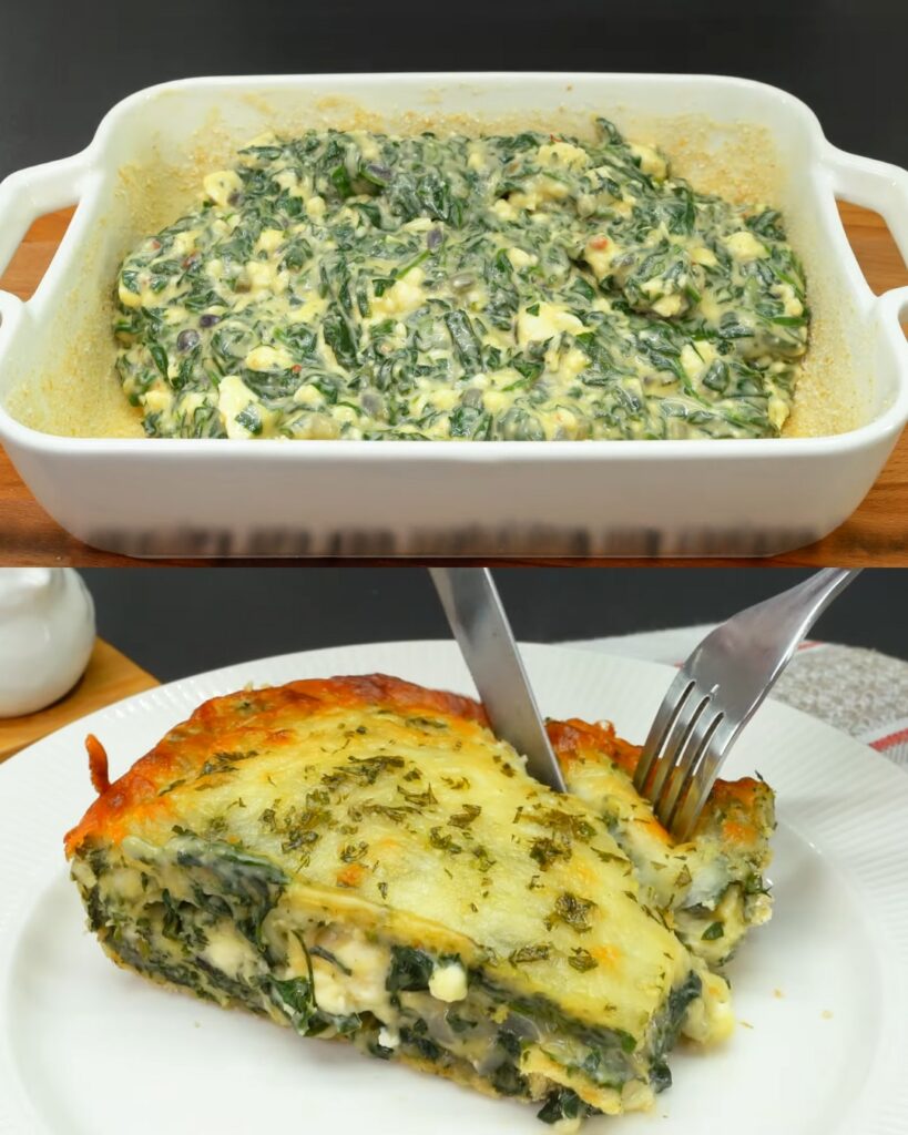 Spinach and Feta Savory Pie