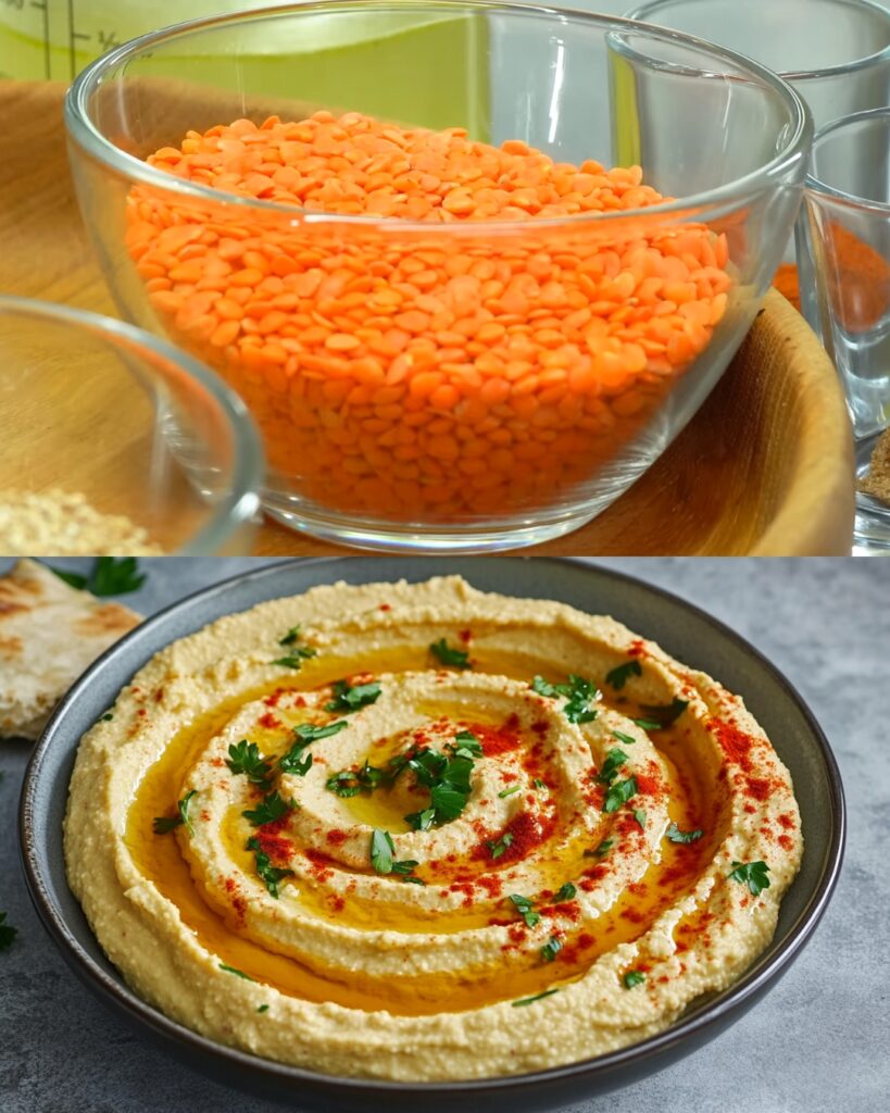 Red Lentil Hummus
