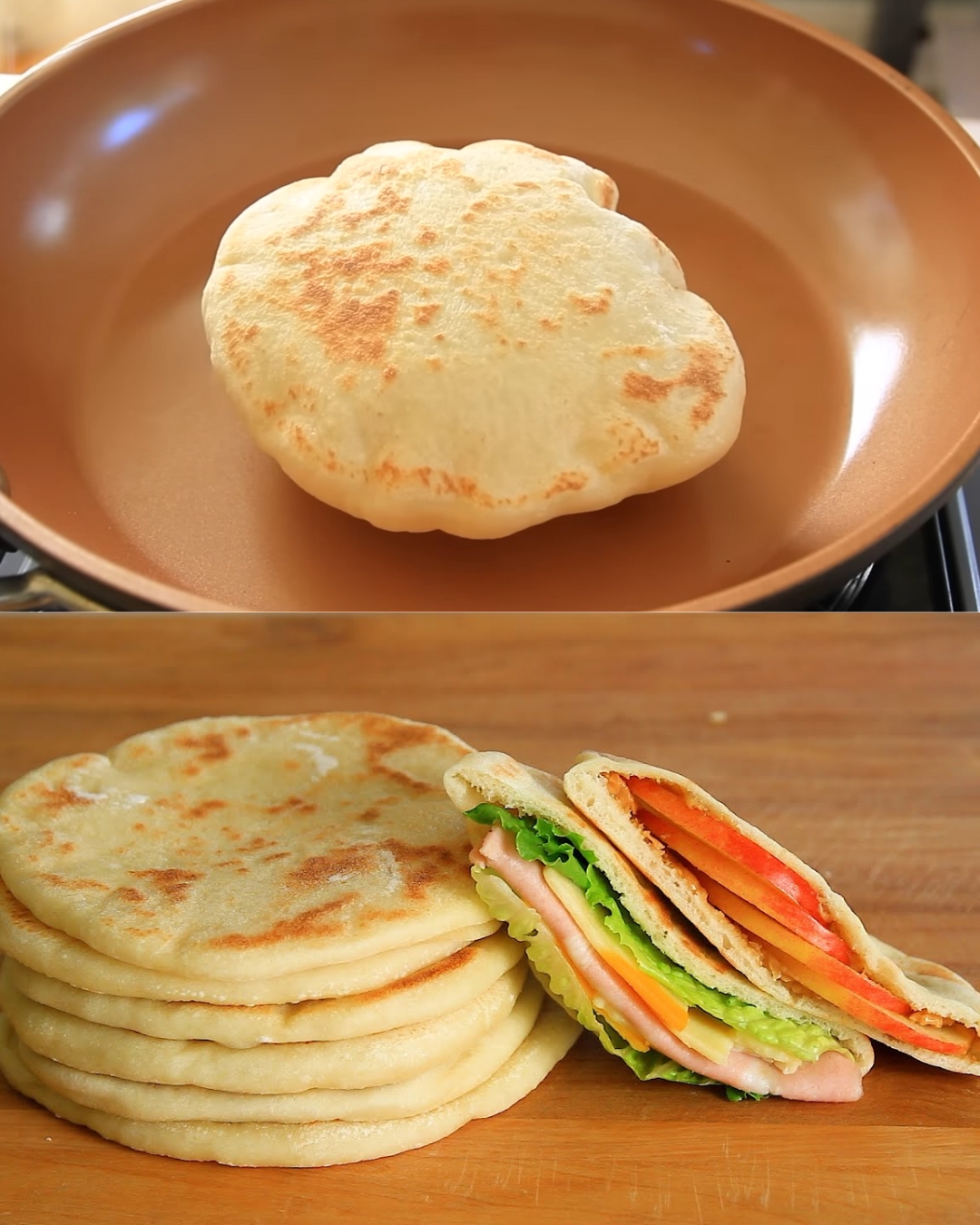Easy and Healthy Yogurt Flatbread (No Oven)