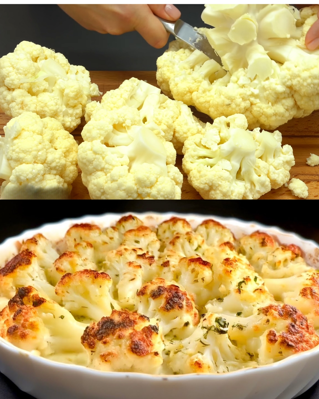 Cauliflower and Potato Bake Recipe