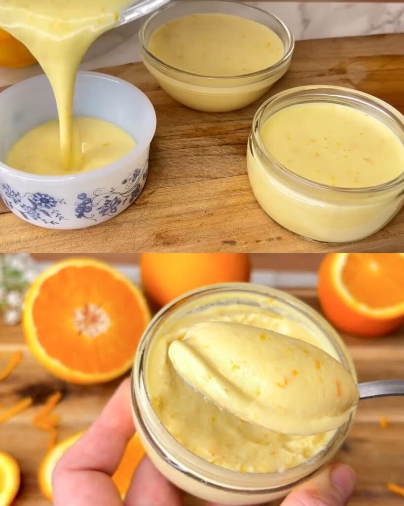 Orange Cream Dessert Recipe