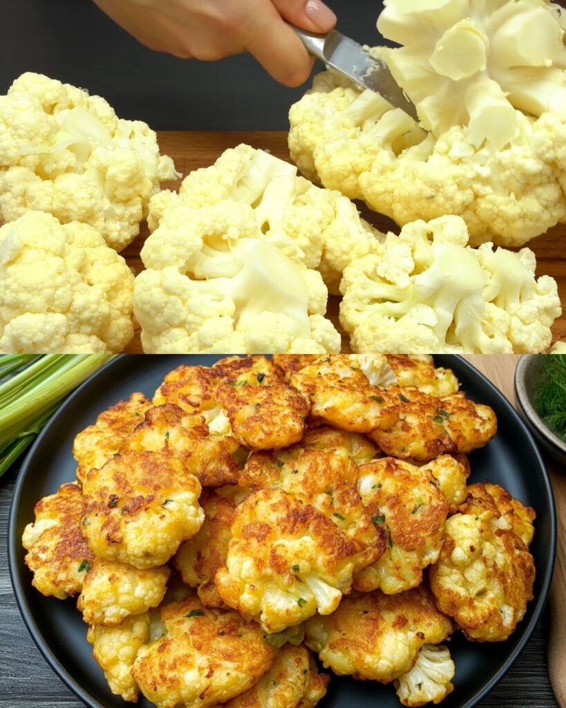 Cauliflower Fritters Recipe