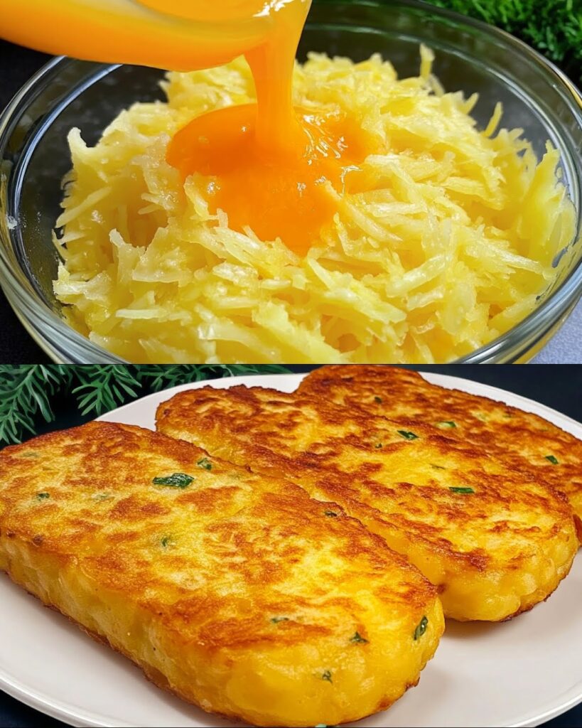 Potato, Chicken, and Mushroom Patties with Creamy Sauce