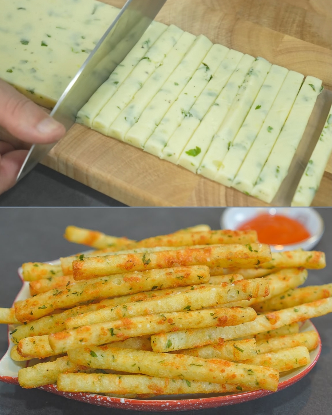 Cheesy Mozzarella Fries