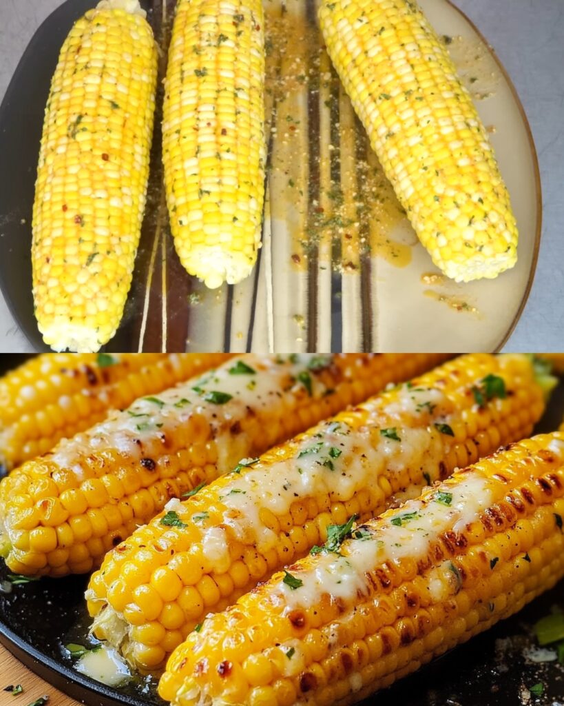 Cheesy, Garlicky, Buttery Corn finished dish