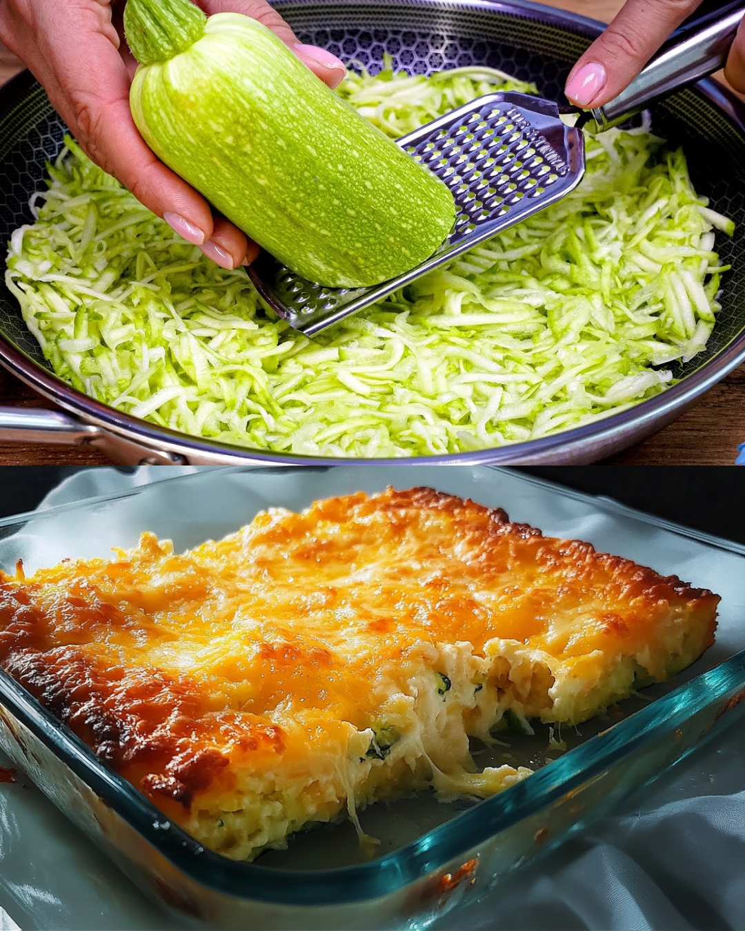 Cheesy Baked Zucchini Bites