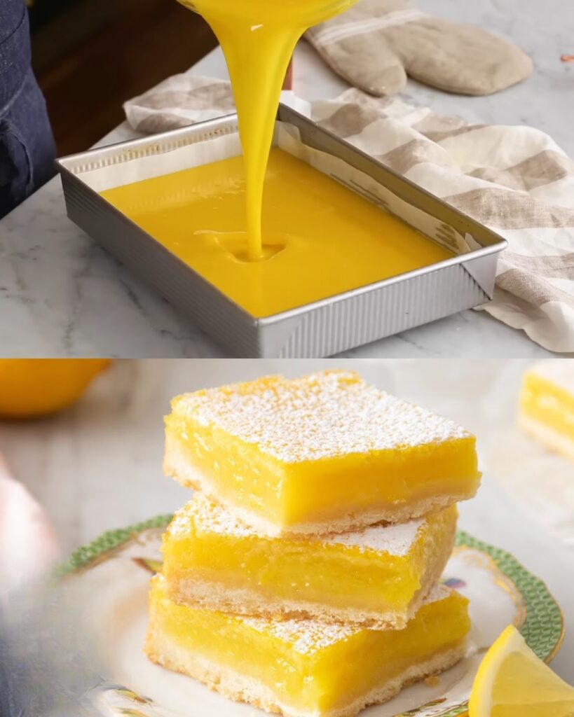Lemon Bars Recipe – A Drop of Sunshine in Bar Form