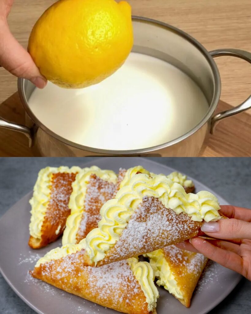 Lemon Cream Puffs with Mascarpone – A Dreamy Citrus Dessert