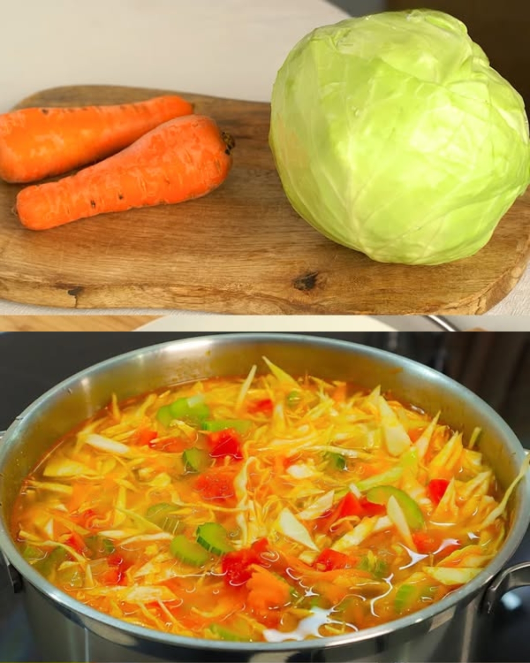 Hearty Vegetable Cabbage Soup