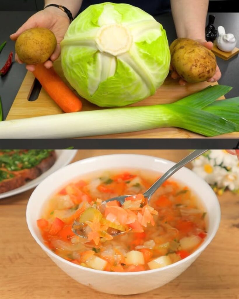 Detox Cabbage Vegetable Soup – Nourishing, Light, and Comforting