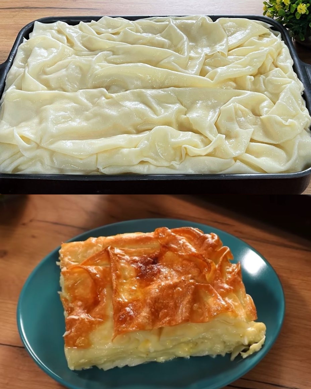 Cheese Layered Pastry Recipe