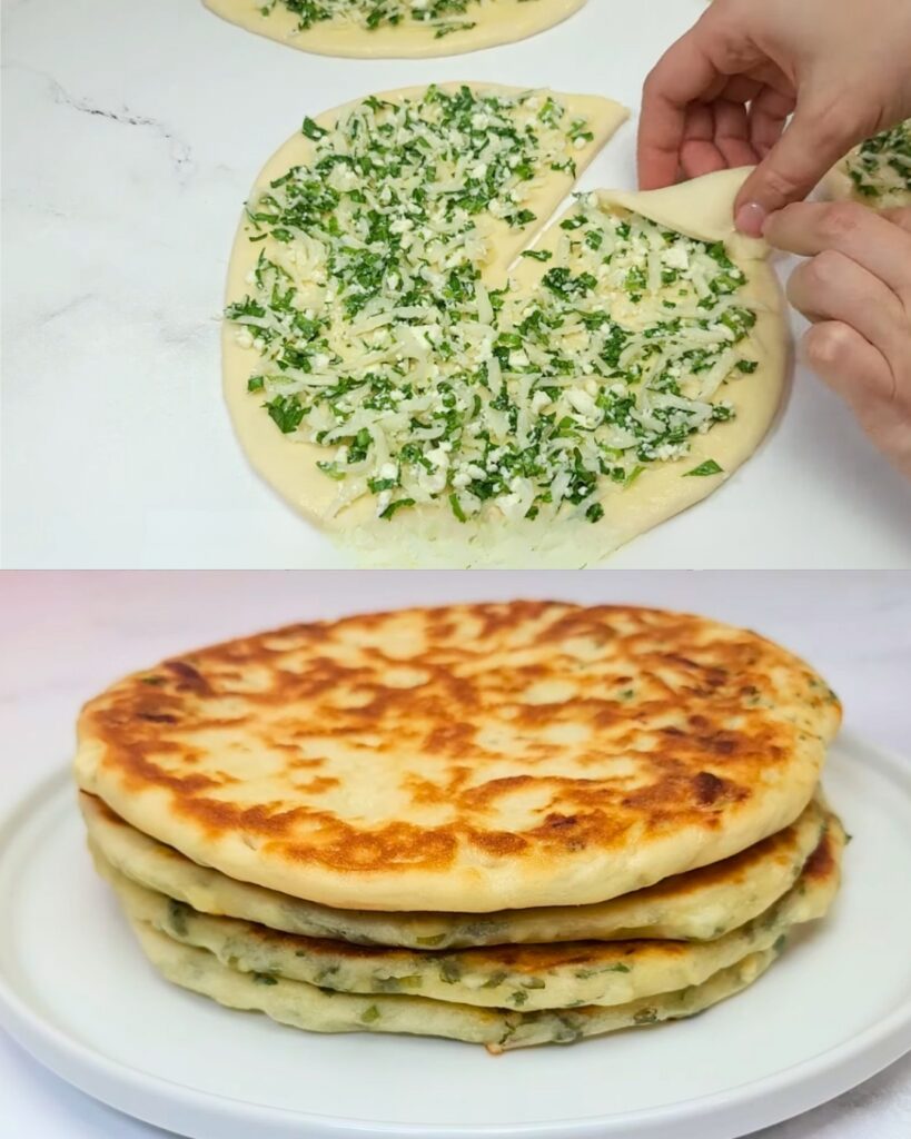 Cheese and Herb Flatbreads