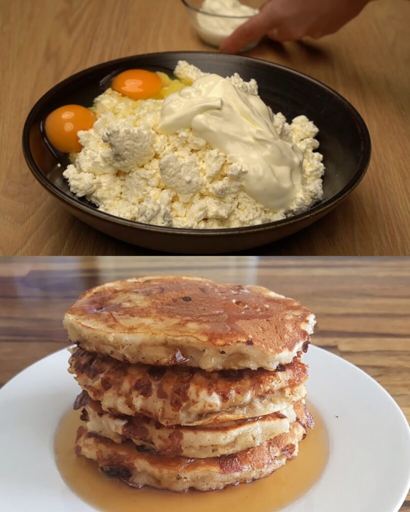 Cottage Cheese Pancakes