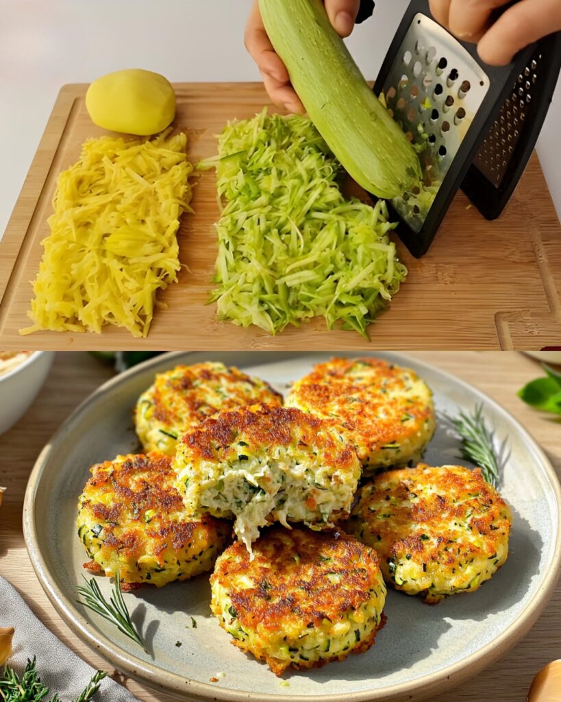 Potato and Zucchini Pancakes Recipe