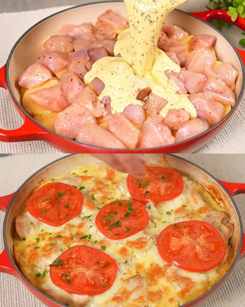 Creamy Chicken and Vegetable Bake