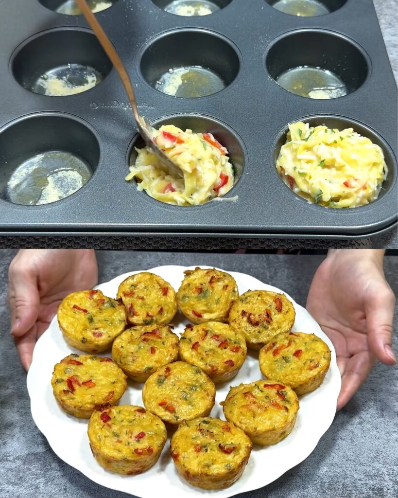 Baked Potato and Parmesan Patties