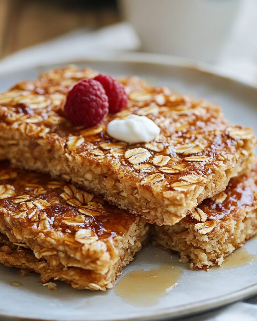 Traditional Irish Oat Flapjacks