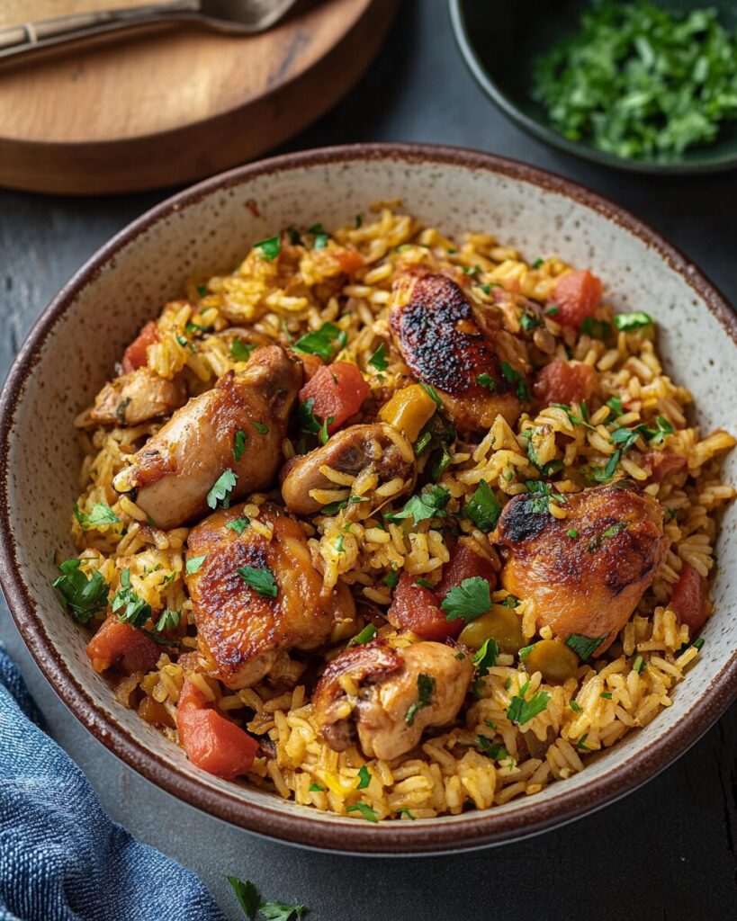Brazilian Chicken and Rice