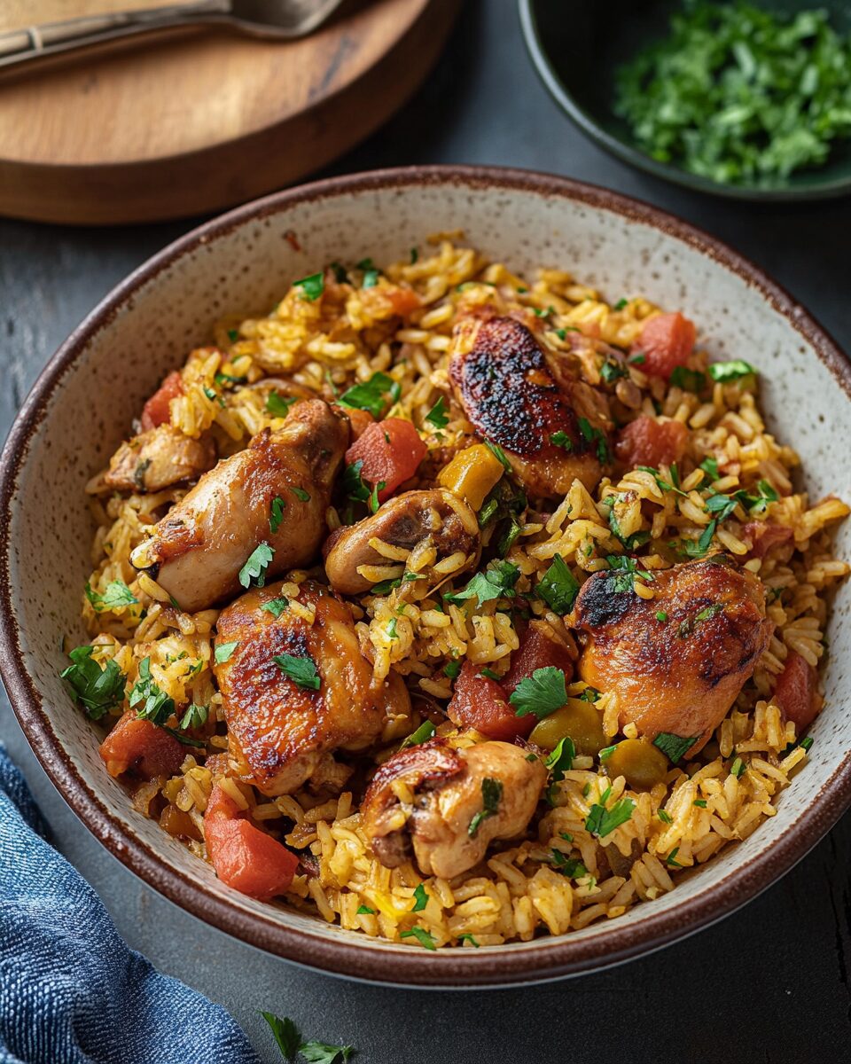 Brazilian Chicken and Rice
