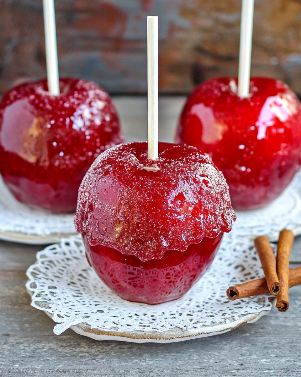 Cinnamon Candied Apples