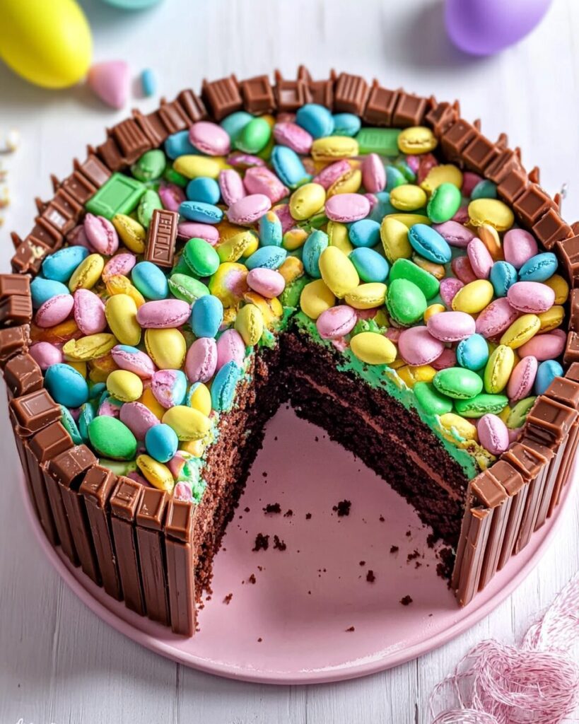 Easter Basket Kit Kat Cake