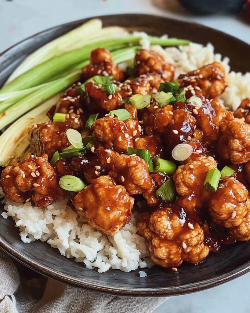 General Tso Cauliflower
