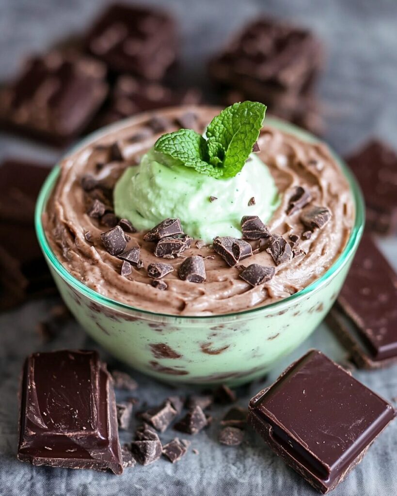 Mint Chocolate Cheesecake Dip