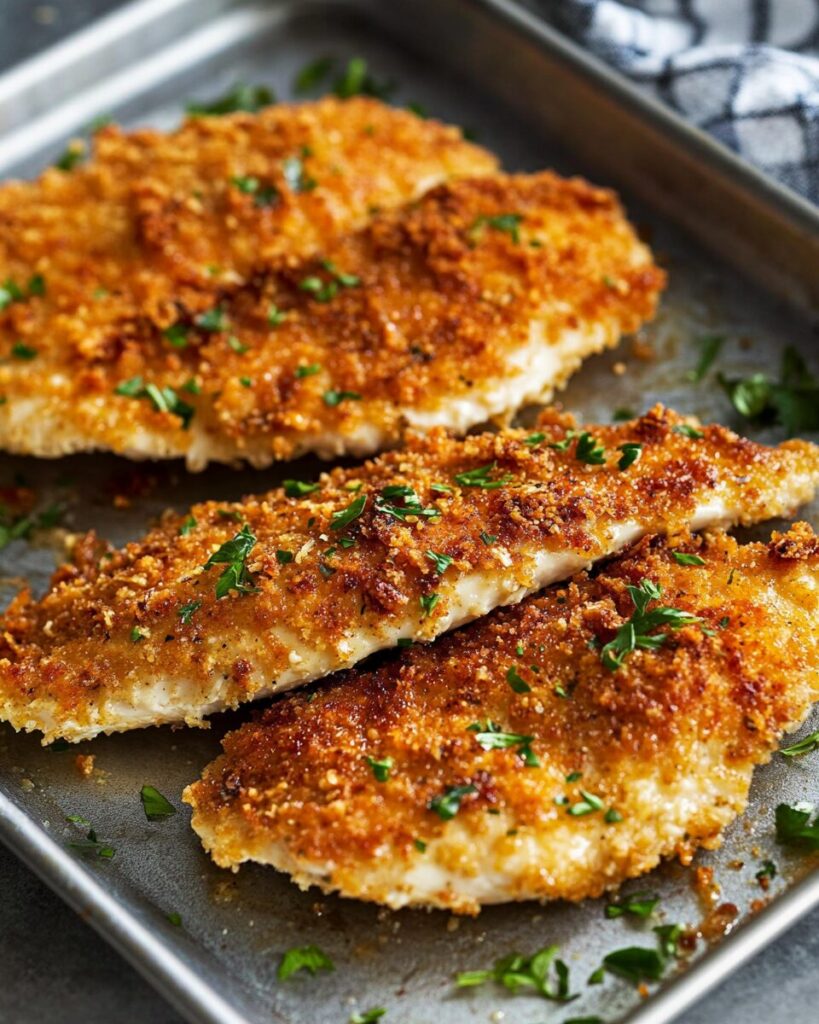 Panko-Crusted Chicken Breasts