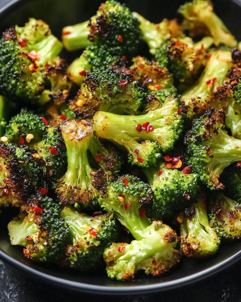 Sweet Chili Roasted Broccoli