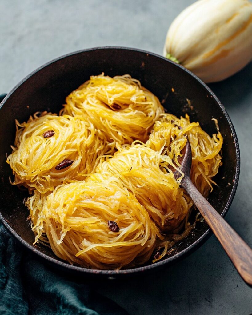 Spicy Spaghetti Squash Noodles