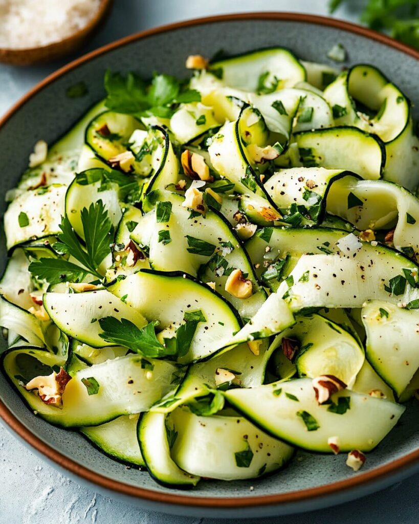 Shaved Zucchini Salad