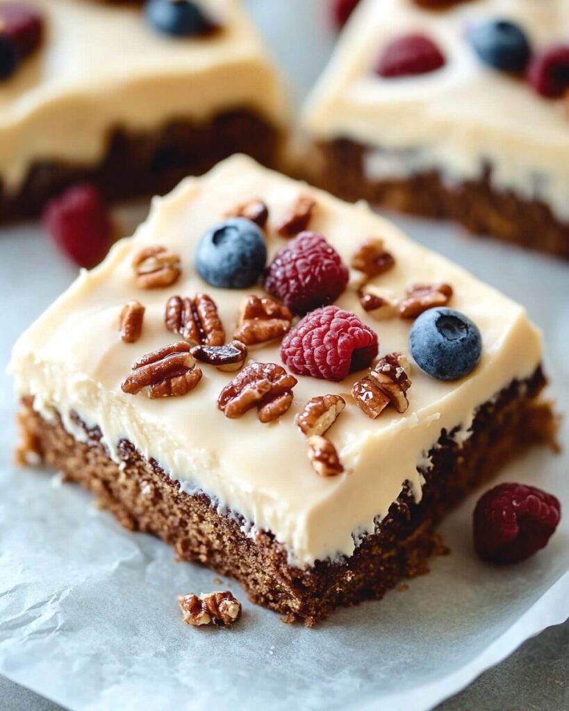 Texas Sheet Cake finished dish