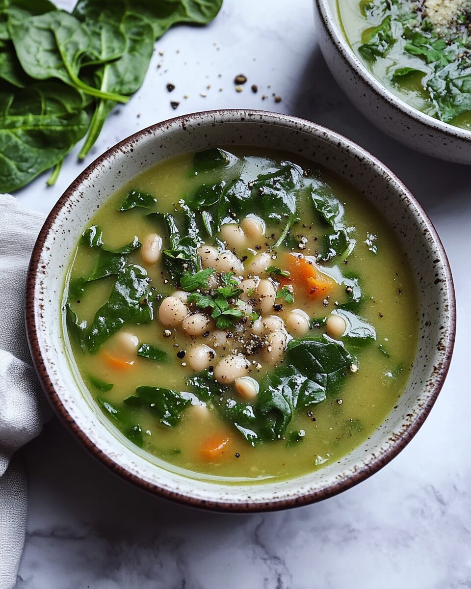 White Bean and Spinach Soup
