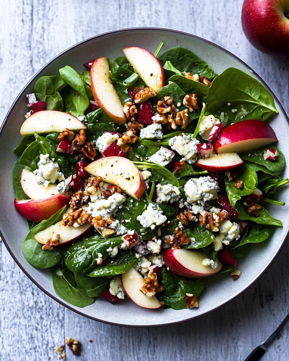 Winter Spinach Salad