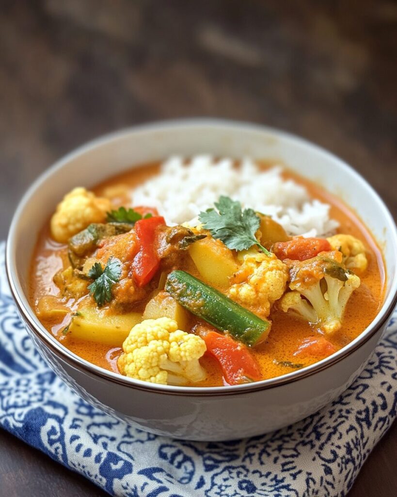 Zucchini & Cauliflower Coconut Curry