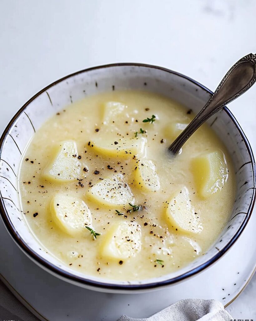 Creamy Homestyle Potato Soup