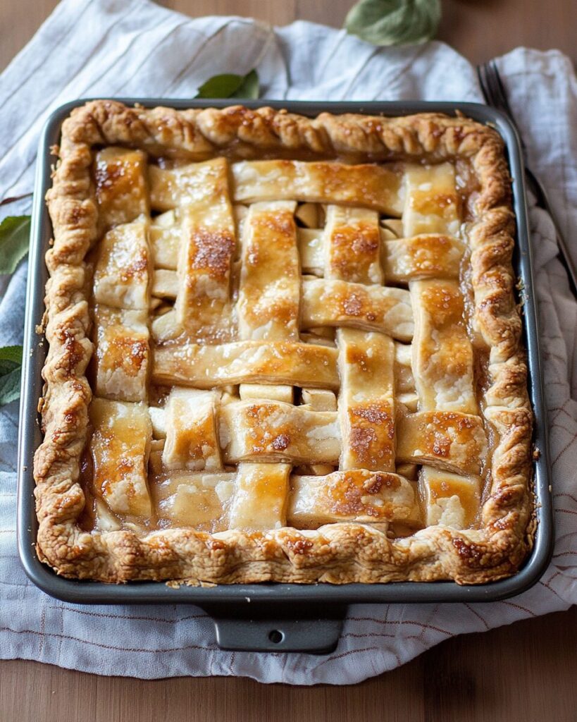 Apple Slab Pie