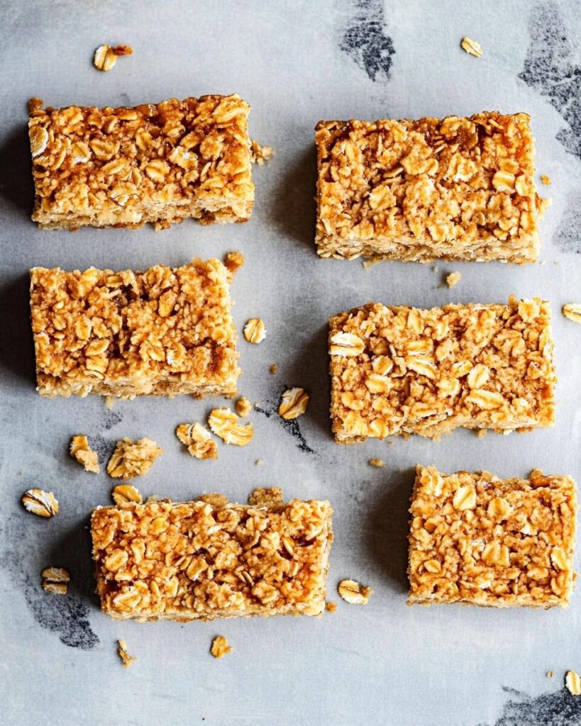 Irish Oat Flapjacks finished dish